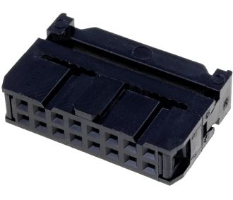 Plug;IDC;female;PIN:16;IDC,for ribbon cable;1.27mm ID/CX-F-16