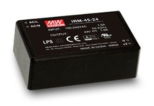 Lülitustoiteplokk 15V 3A PCB MEAN WELL IRM-45-15