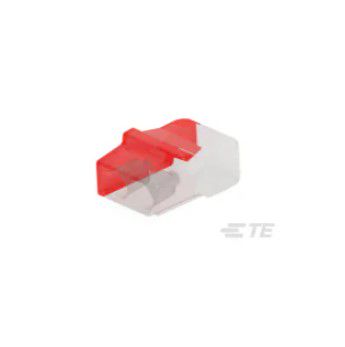 Splices, Closed End Splice, 22 – 12 AWG Wire Size, .5 – 2.5 mm² Wire Size, Splice Capacity 2, Standard, Red, Length 10.5 mm, Bag, Solid Wire ISP025-2