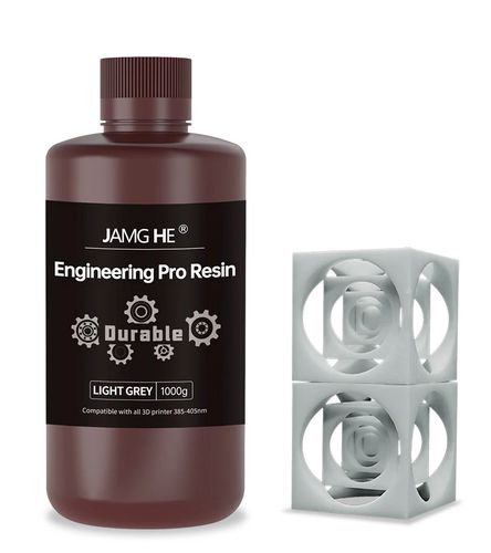 Смола для 3D принтера, Engineering Pro, светло-серый 1кг JAMG HE JAMGHE-SG-62D--1KG 0763738317719