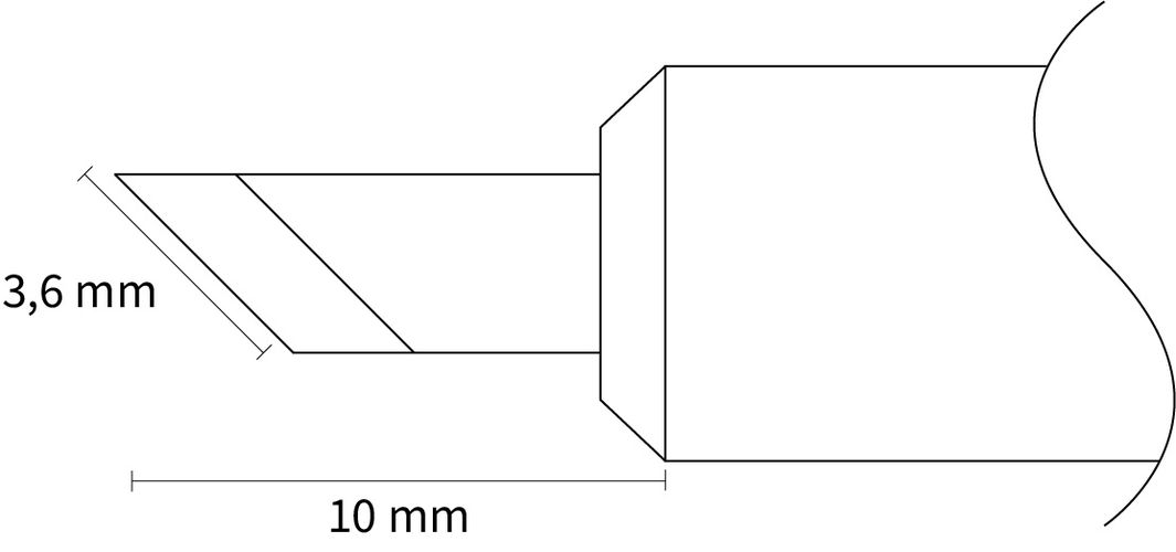 Replacement soldering tip for JT-SI01 soldering iron JT-SI01-STK65 4250236827933