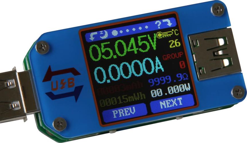 Joy-iT UM25C Multifunctional USB multimeter JT-UM25C 4250236817866