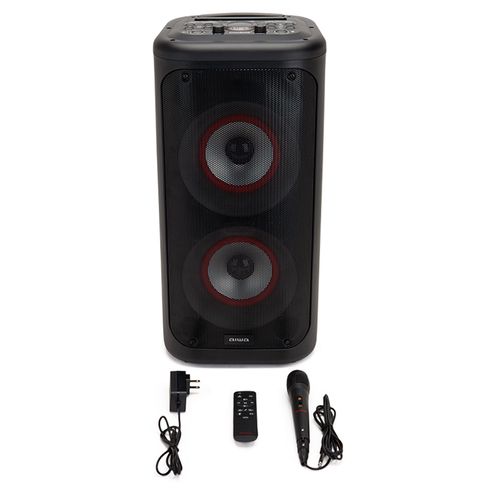 Peokäru kõlar 350W (40W RMS) koos Hyperbassi, karaoke & Disco Lightningiga KBTUS-450 8435256898415