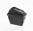 Rocker switch; ON-OFF, fixed, 2pins. 15A/250Vac, 29x10mm, SPST, waterproof, red KE/MI/2F/H