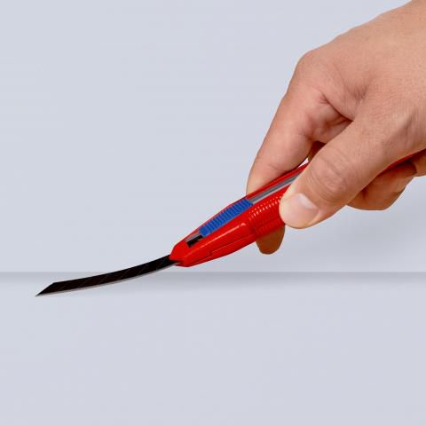 Нож универсальный CutiX 18мм 90 10 165 BK, KNIPEX KNIP/9010165BK