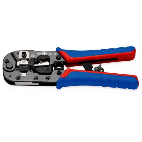 Crimping Pliers for RJ45 Western plugs 97 51 13, Knipex KNIP/975113 4003773087908