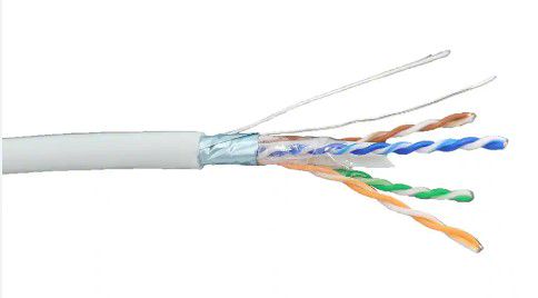 Cable F/UTP CAT6a 23AWG, solid, copper, Dca LSZH KO/FTP/CAT6a