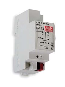 KNX IP- ruuter, DIN-liistule, MEAN WELL KSR-01IP