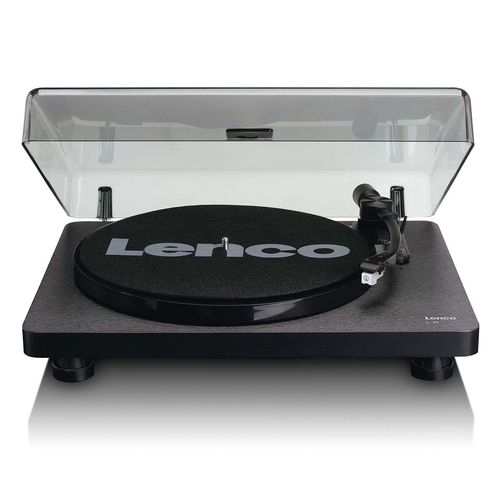 Wooden turntable with MMC Cartridge and PC Encoding Black L-30BK 8711902037552