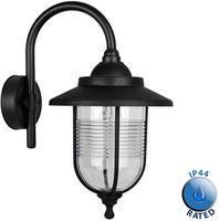 IP44 EYAM SWAN NECK WALL LANTERN 17995