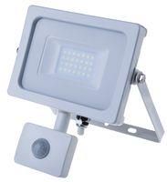 20W PIR SENSOR FLOODLIGHT 6400K WHITE 450 VT-20-S