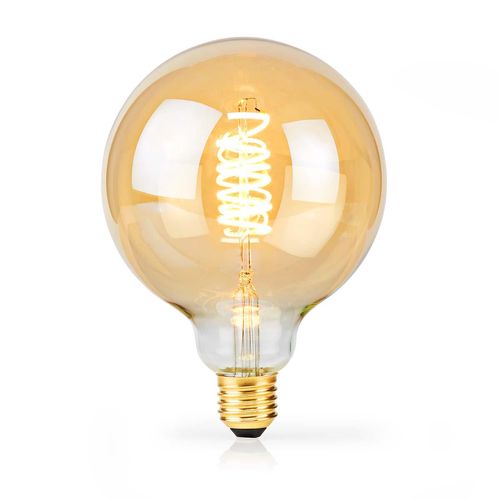 LED Filament Bulb E27 | G125 | 3.8 W | 250 lm | 2100 K | Dimmable | Extra Warm White | Retro Style | 1 pcs LBDE27G125GD 5412810400485