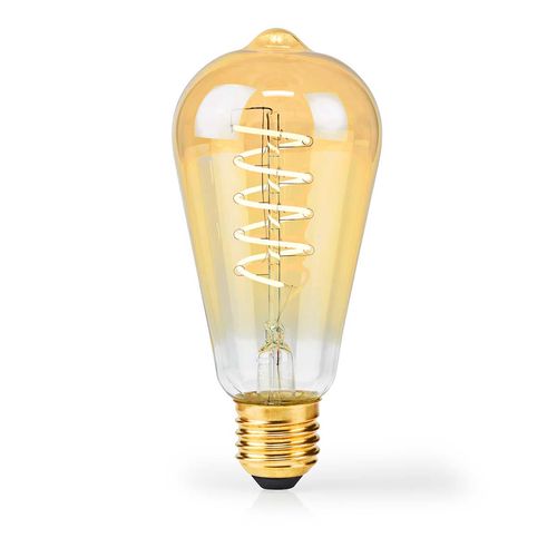 LED Filament Bulb E27 | ST64 | 3.8 W | 250 lm | 2100 K | Dimmable | Extra Warm White | Retro Style | 1 pcs LBDE27ST64GD2 5412810400461