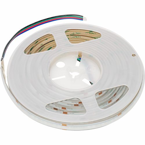 LED Strip, 24Vdc, 14W/m, COB 480LED/m, RGB, IP20, 180° COB-RGB576-14-24