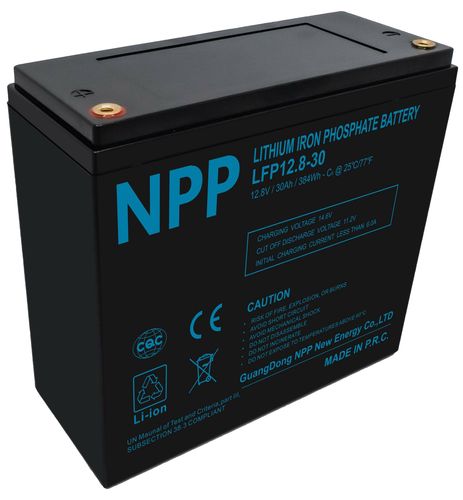 LiFePO4 aku 12.8V 30Ah koos T12 (M2) BT NPP-ga. LFP12.8-30 8719845200385