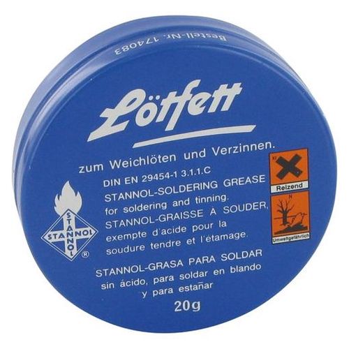 Soldering Grease 20g 3.1.1.S  STANNOL LIT/PAST/20