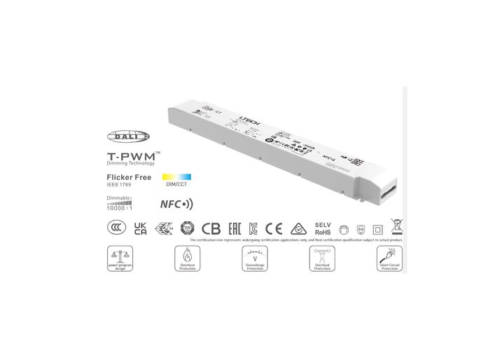 240W 24V NFC CV240W 24V NFC CV DALI DT8 tunable white,  CCT LED driver240 Вт, 24 В, NFC CV DALI DT8, настраиваемый белый, светодиодный драйвер CCT LM-240-24-G2D2
