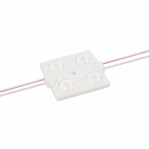 LED module 12V 2W, 244lm, cold white 6500K, 170°, IP67, LEMLUX LM-4200-CW