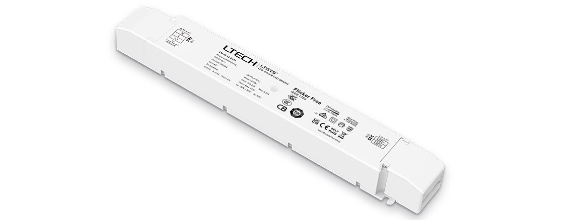 LED драйвер 75W, 12V 6.25A, TRIAC, PUSH-DIM, LTECH LM-75-12G1T2
