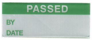 LABEL, PASSED, PK350 7827342