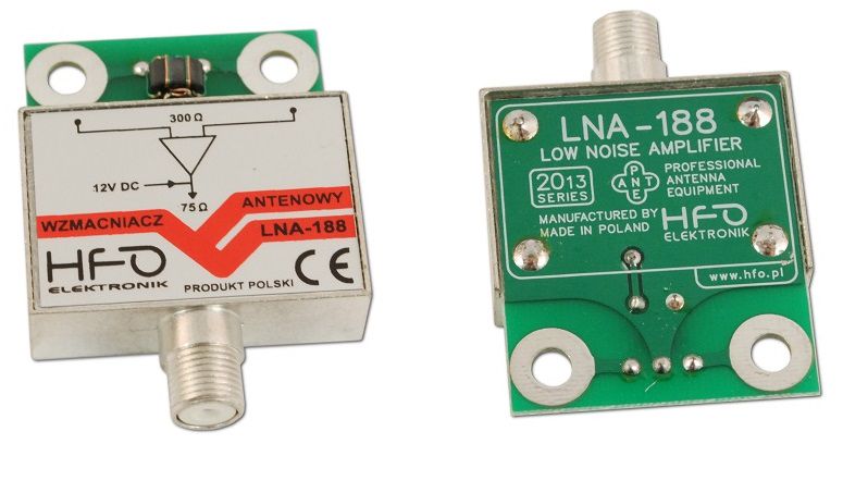 Antennivõimendi  DVB-T ,  F liides, 32dB LNA-188 5900000013855