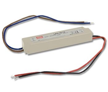 Single output LED power supply 12V 1.5A, MEAN WELL LPH-18-12