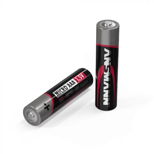 Батарейка щелочная LR03 (AAA) 1,5V 1250mAh ANSMANN 1шт из упаковки 10шт LR03A/ANS-1/10 4013674033263
