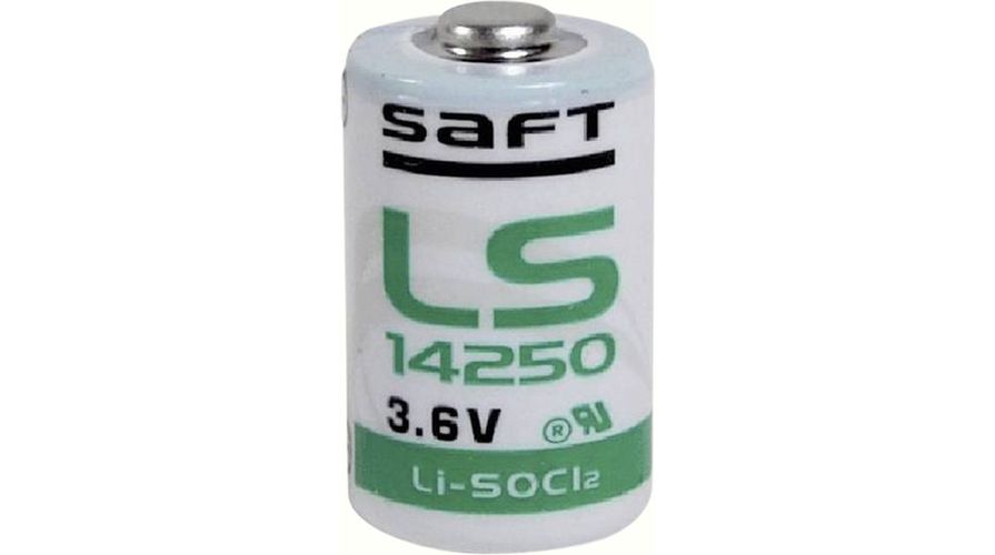 Литиевая батарея 1/2AA LS14250 3.6V 1200mAh Saft LS14250