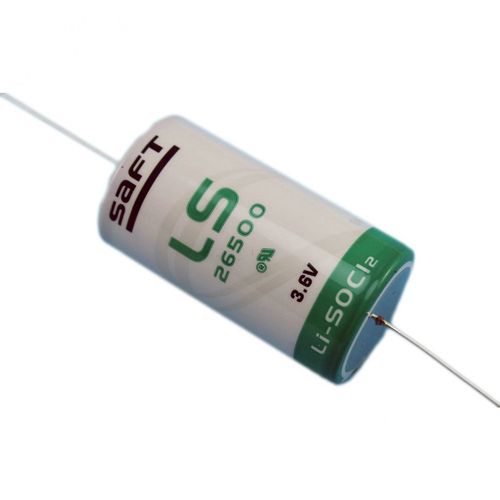 Литиевая батарея R14 (C) LS26500CNA 3.6V 7700mAh Solder Axial Saft LS26500CNA