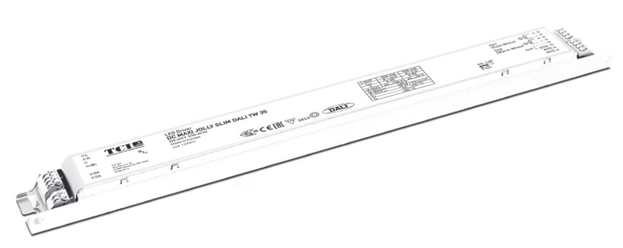 DC MAXI JOLLY SLIM DALI TW 60 - LED Driver, TCI 127974