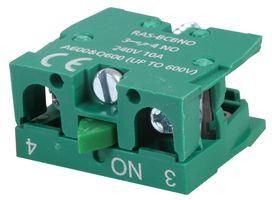 CONTACT BLOCK, NO, BACK MOUNTING RAS-BCBNO