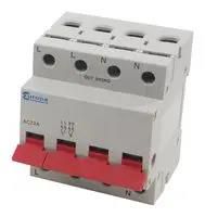 MAIN SWITCH/ISOLATOR, 4 POLE, 230V, 100A ISO100-4