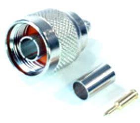 Connector N plug crimped 50Ω H155 ME/CX-N-M/15-CR 5901436706557