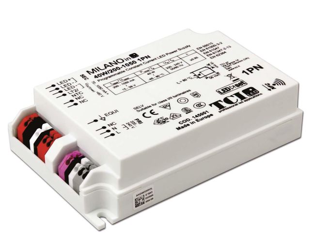 MILANOinLED 20W/200-1050 1PN - LED Driver, TCI 145000