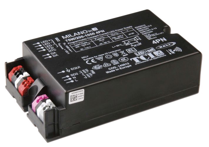 MILANOinLED 75W/200-1050 4PN - LED Driver, TCI 145012