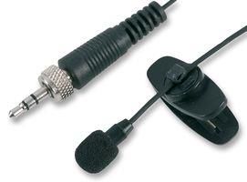 MICROPHONE, LAVALIER, LOCK JACK MIC-500LJ BLACK