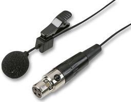 MICROPHONE, LAVALIER, 3P MINI XLR MIC-500X3 BLACK