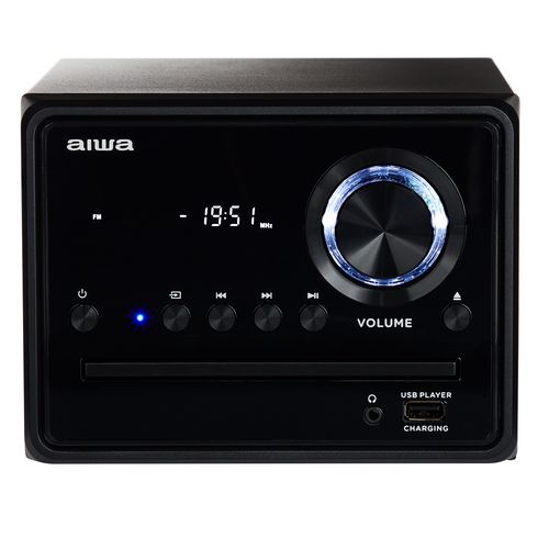 Hi-Fi Micro Music System 20W RMS with Bluetooth/CD/USB Player & FM Radio, Black MSBTU-300 8435256896558