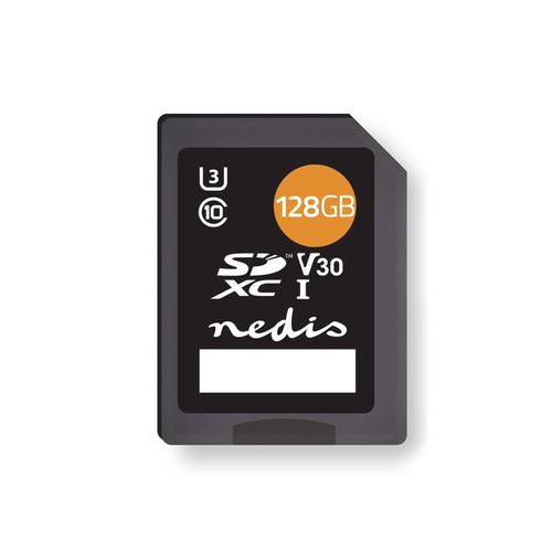 Memory Card | SDXC | 128 GB | Write speed: 80 MB/s | Read speed: 45 MB/s | UHS-I MSDC128100BK 5412810269747