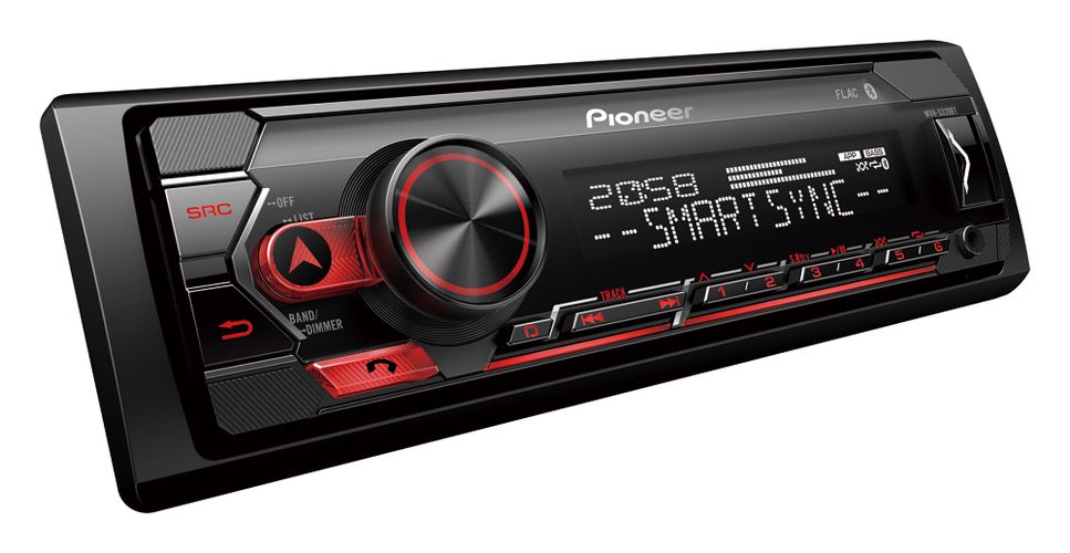 Pioneer MVH-S320BT Mechless MP3 Car Stereo with Bluetooth USB Aux-in Android MVH-S320BT 4988028434372