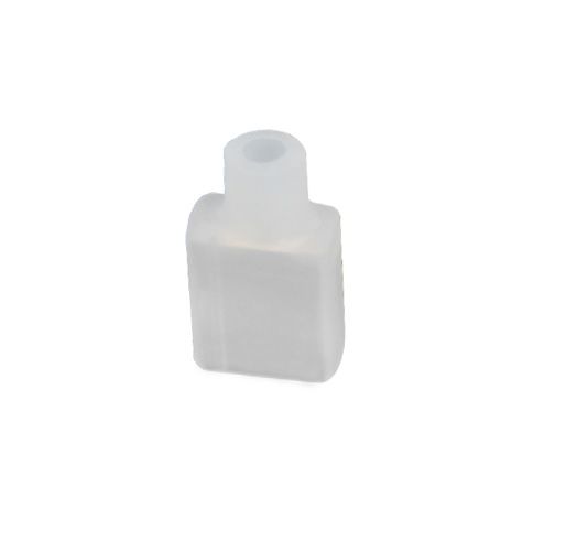 Endcap for NEON FLEX 6x12mm, with straight hole N0612B-EC-H