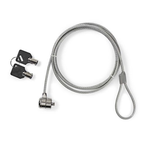 Notebook Lock | Lock type: Key | 1.80 m | Metal NBLKK1002ME 5412810286980