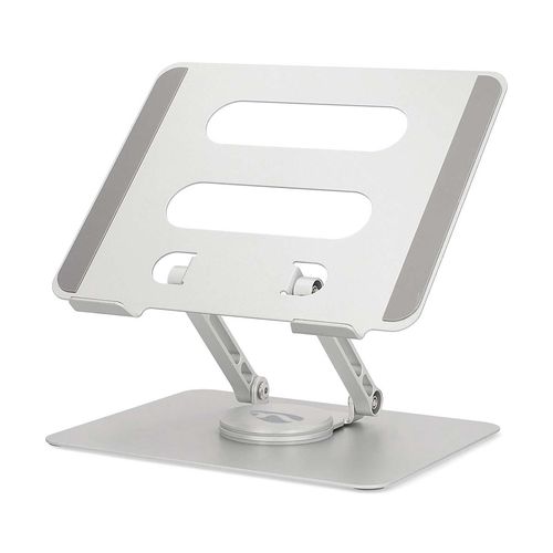 Notebook Stand | 17 " | Without Lighting | Foldable | Rotatable 360 degrees NBSTND110SI 5412810464449