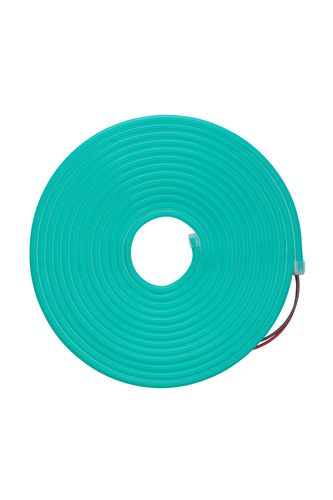 LED riba NEON FLEX 12V, 7.2W/m, 1cm cut, GREEN, 6x12mm, 5m rull, IP67 NF-612-12V-G