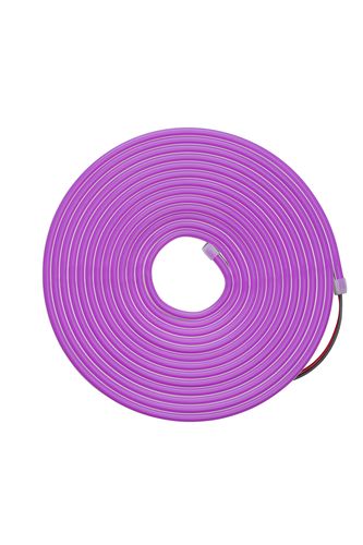 Светодиодная лента NEON FLEX 12Vdc, 7.2W/m, 1cm cut, PURPLE, 6x12mm, 5m reel, IP67 NF-612-12V-PU
