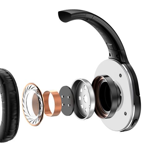 Juhtmevabad Bluetooth 5.3 Over-Ear kõrvaklapid Encok D02 Pro koos mikrofoniga, mustad NGTD010301 6932172611705