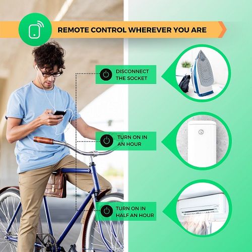 Умная розетка WiFi NOUS A1, TUYA / Smart Life NOUS-A1 5907772033210