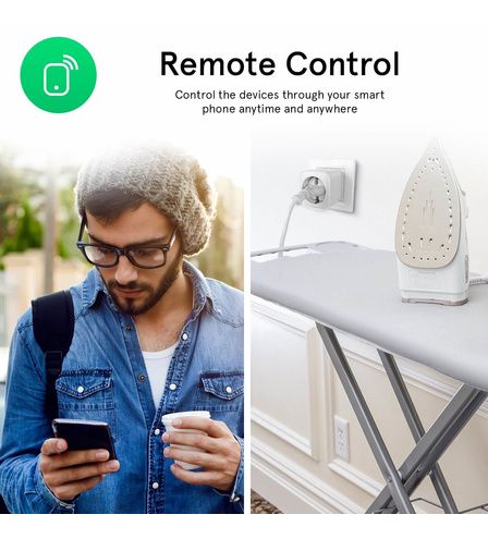 Умная розетка WIFI RISE A7 SMART Plug 16A, TUYA / Smart Life NOUS-A7 5907772033463