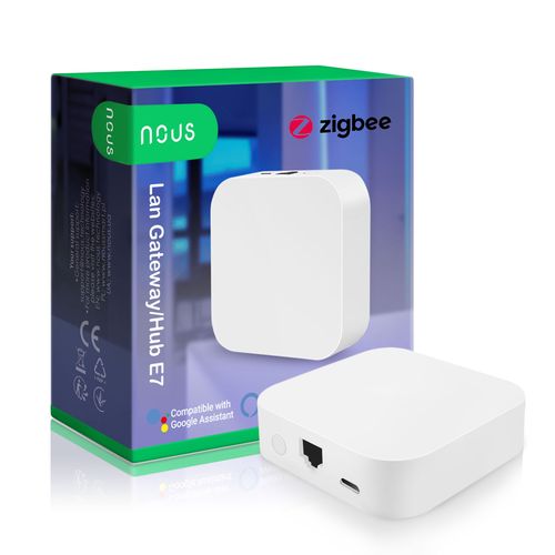 NOUS E7 умный ZigBee LAN шлюз, TUYA / Smart Life NOUS-E7 5907772033982