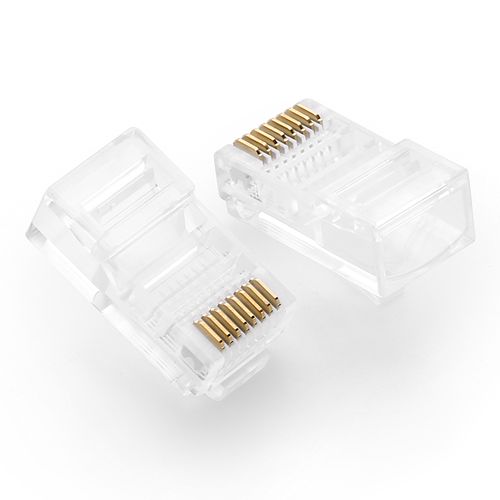 Сетевой модульный разъем RJ45 (8P8C) CAT5/5e UTP для одножильного или многожильного кабеля (10 шт.) UGREEN/20329 6957303823291